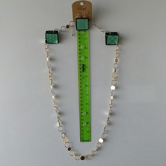 NWT Necklace and Earrings Duo - Gold and Silver - Picture 7 of 8